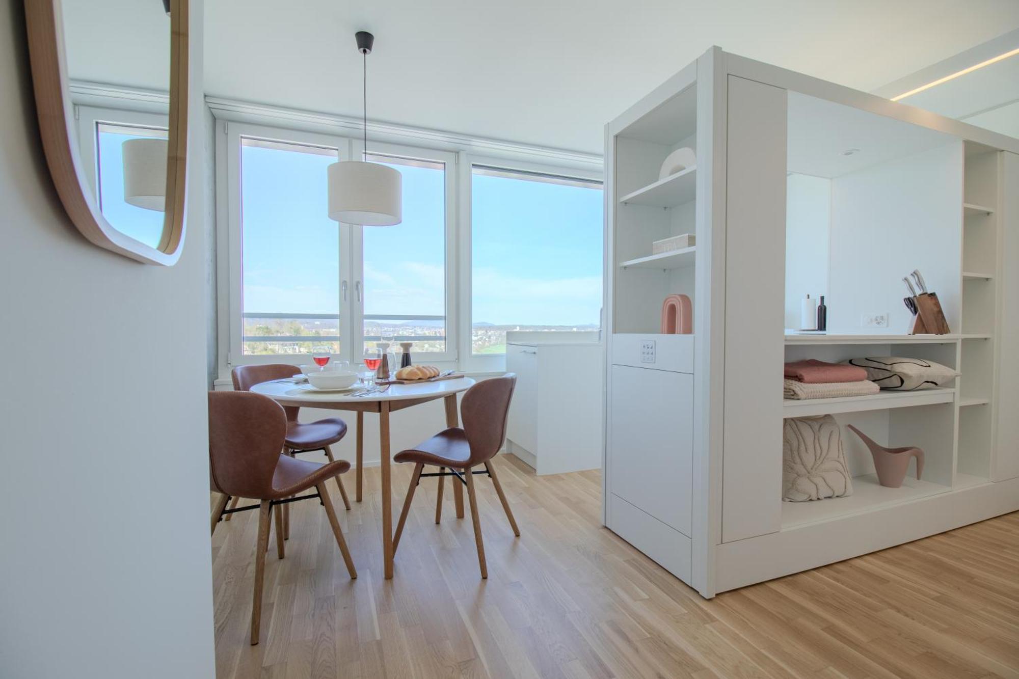 נויהאוזן אם ריינפל Loewe Apartments Am Rheinfall מראה חיצוני תמונה